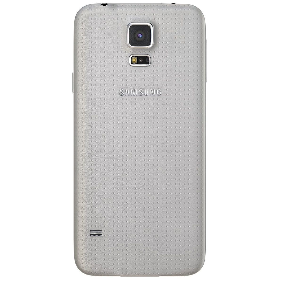 Samsung Galaxy S5 White 3D model_4