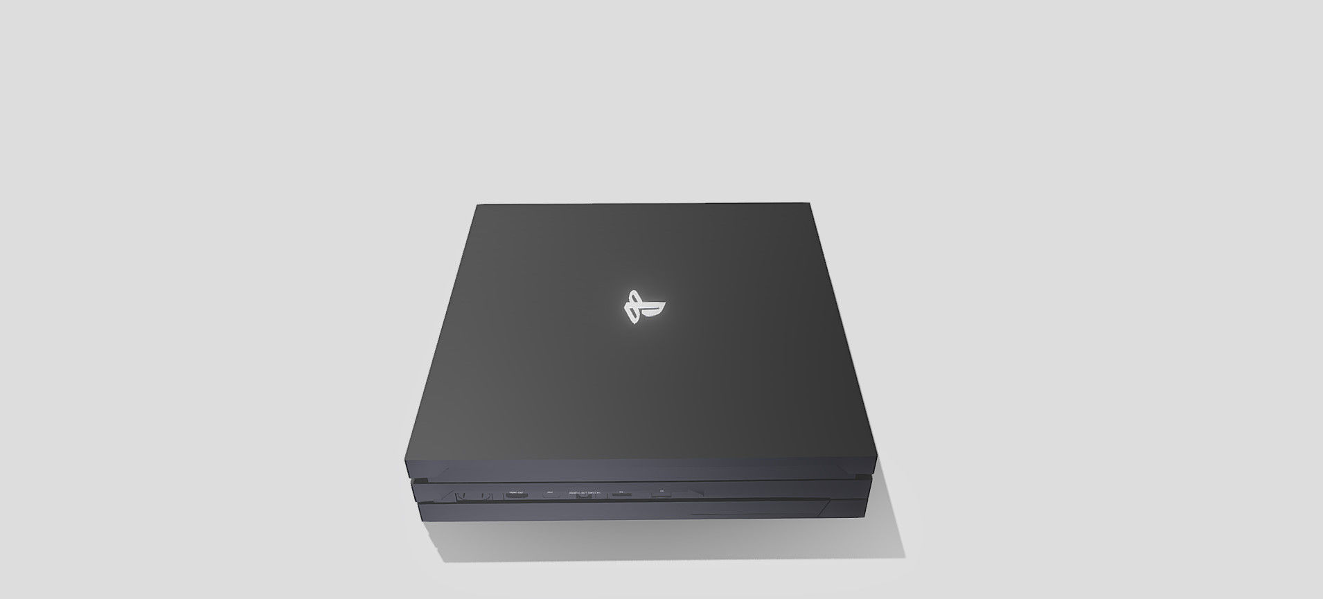 PS4 PRO 3D model_65