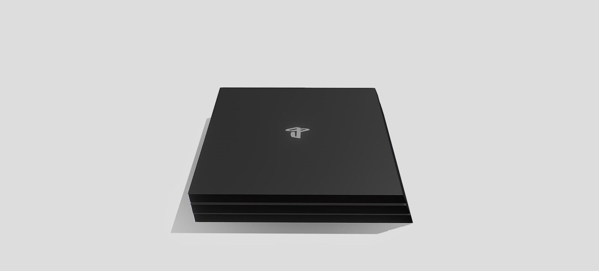 PS4 PRO 3D model_66