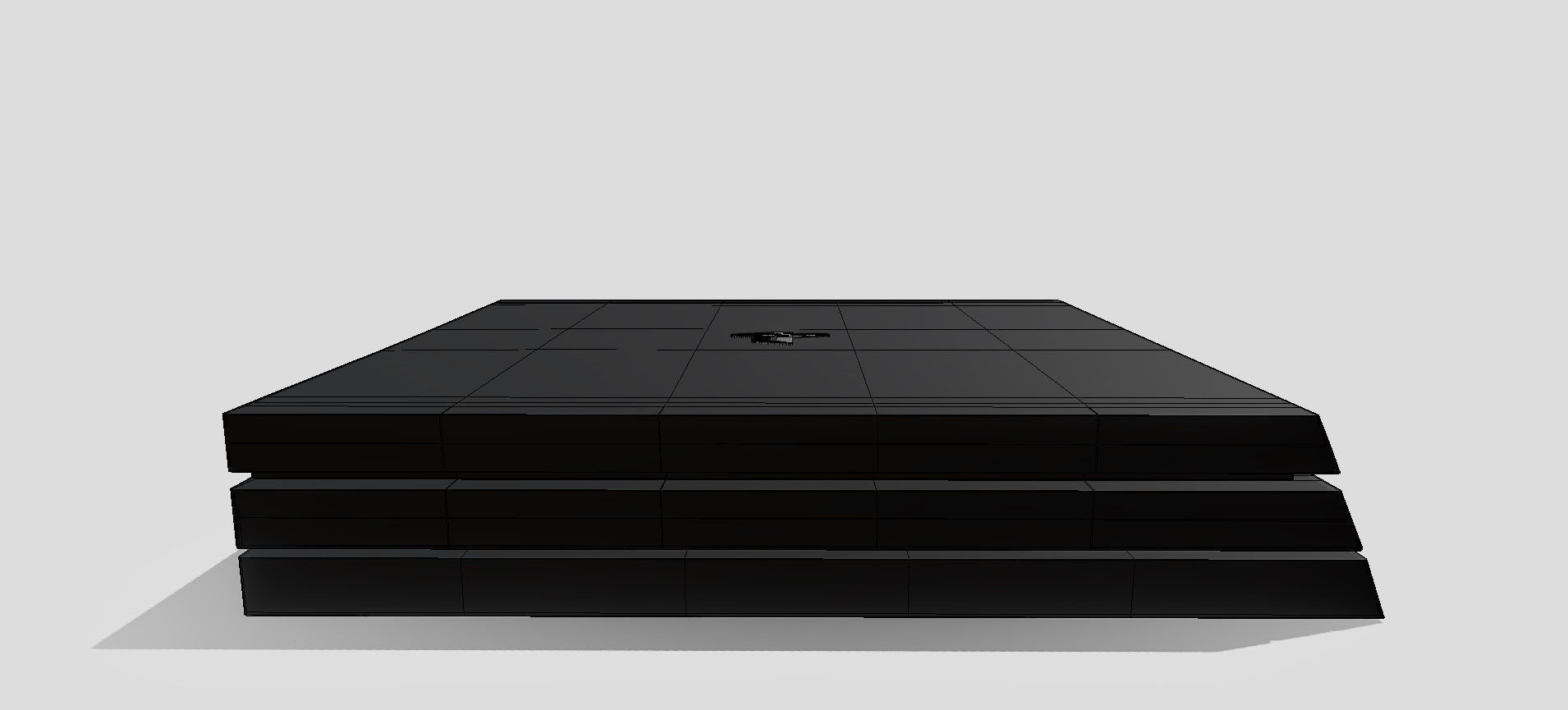 PS4 PRO 3D model_84