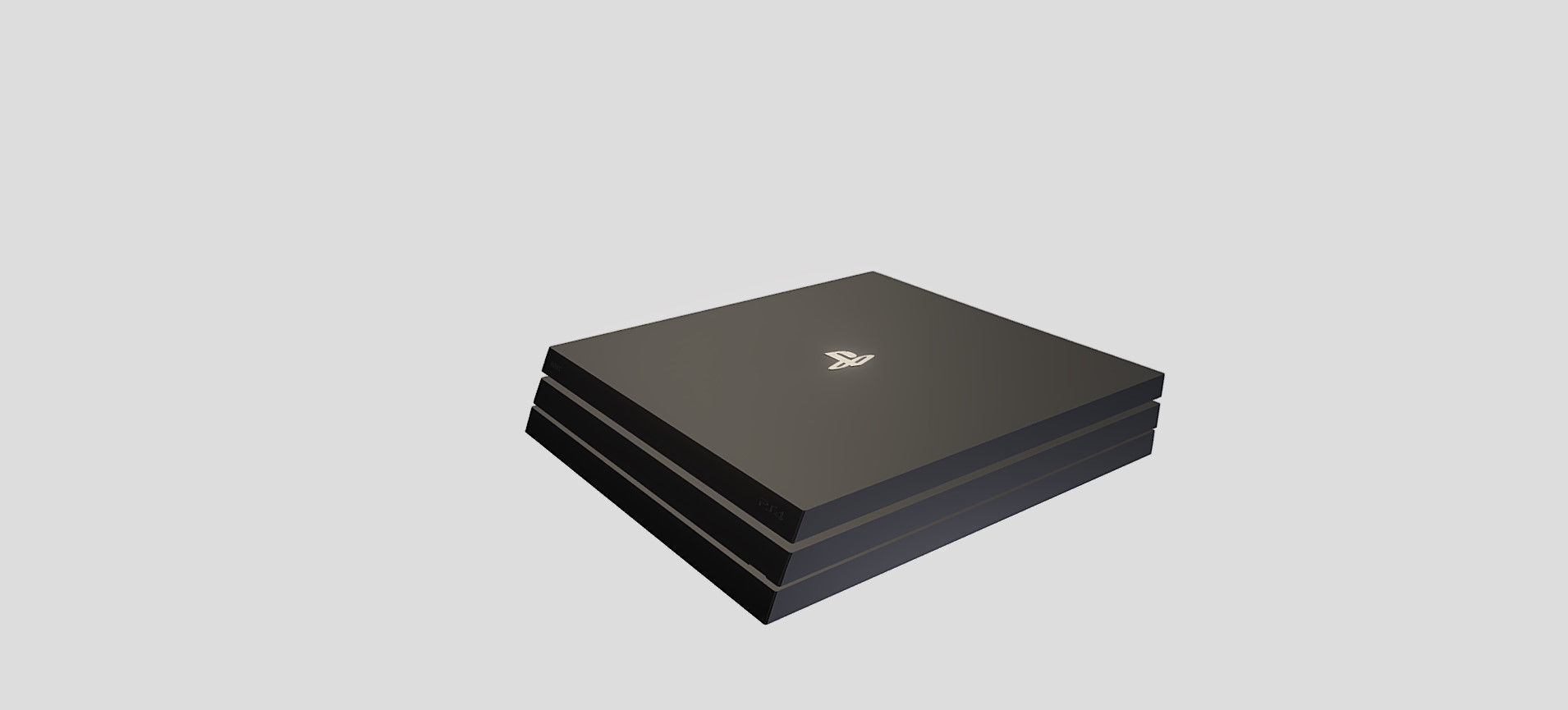 PS4 PRO 3D model_22