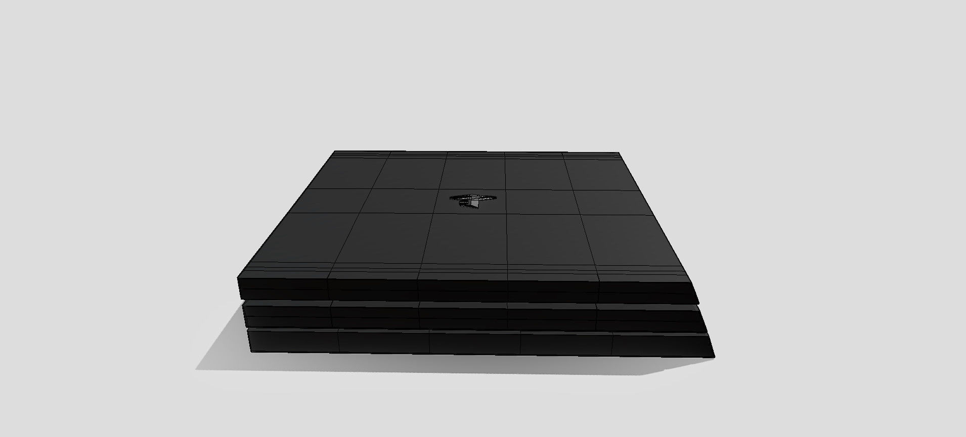 PS4 PRO 3D model_104