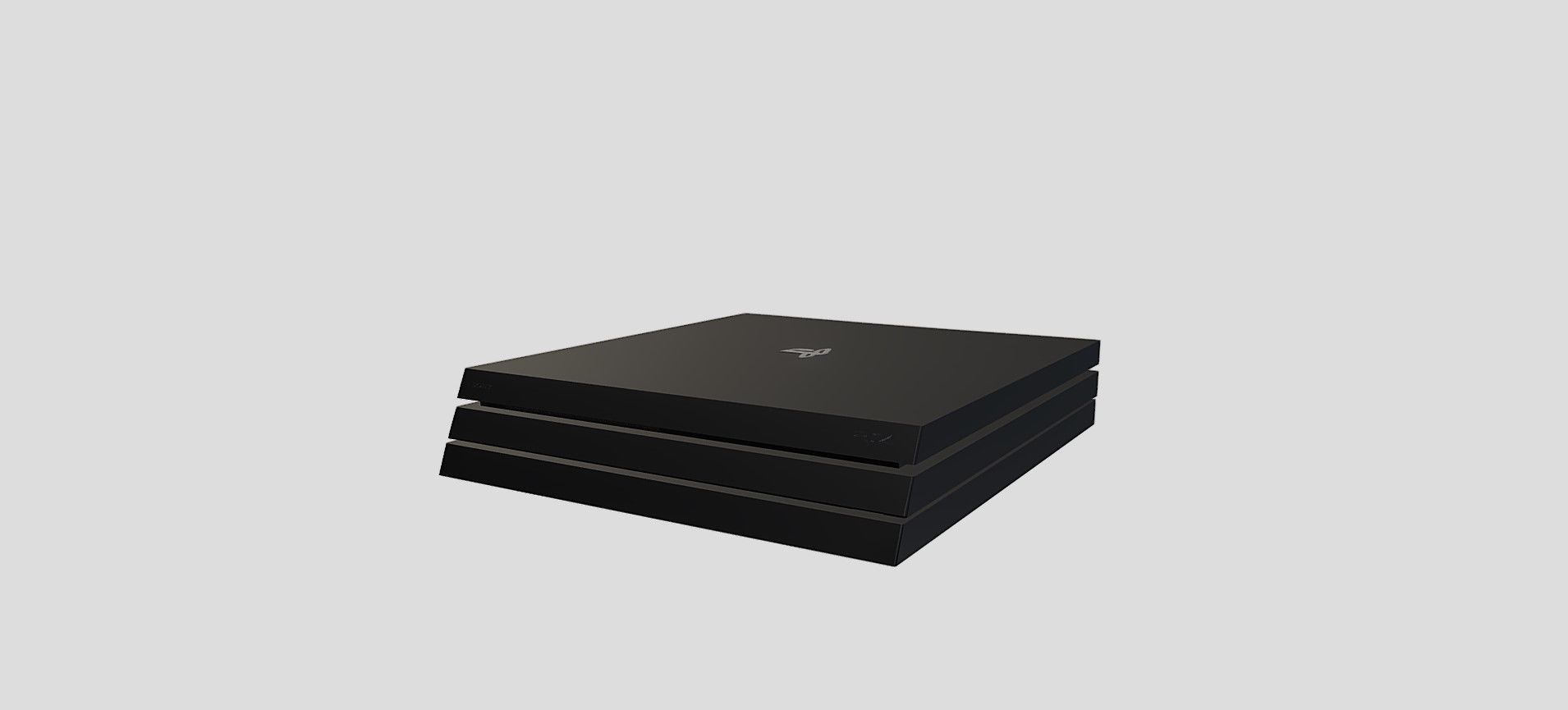PS4 PRO 3D model_69