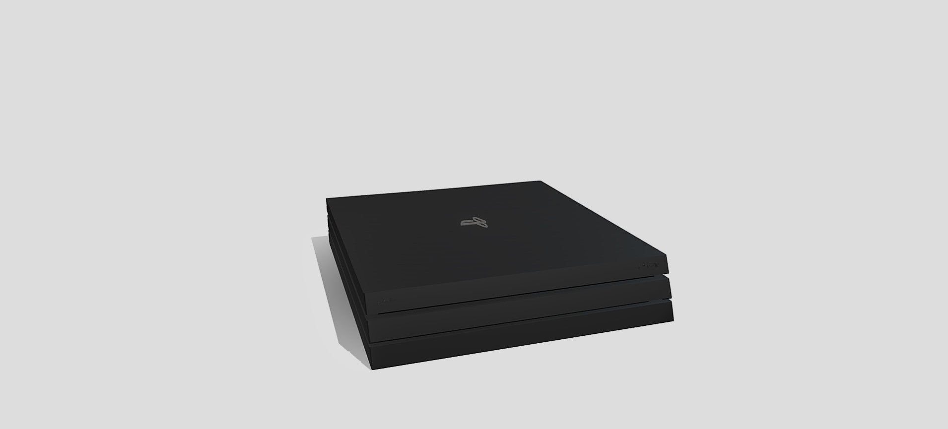 PS4 PRO 3D model_20