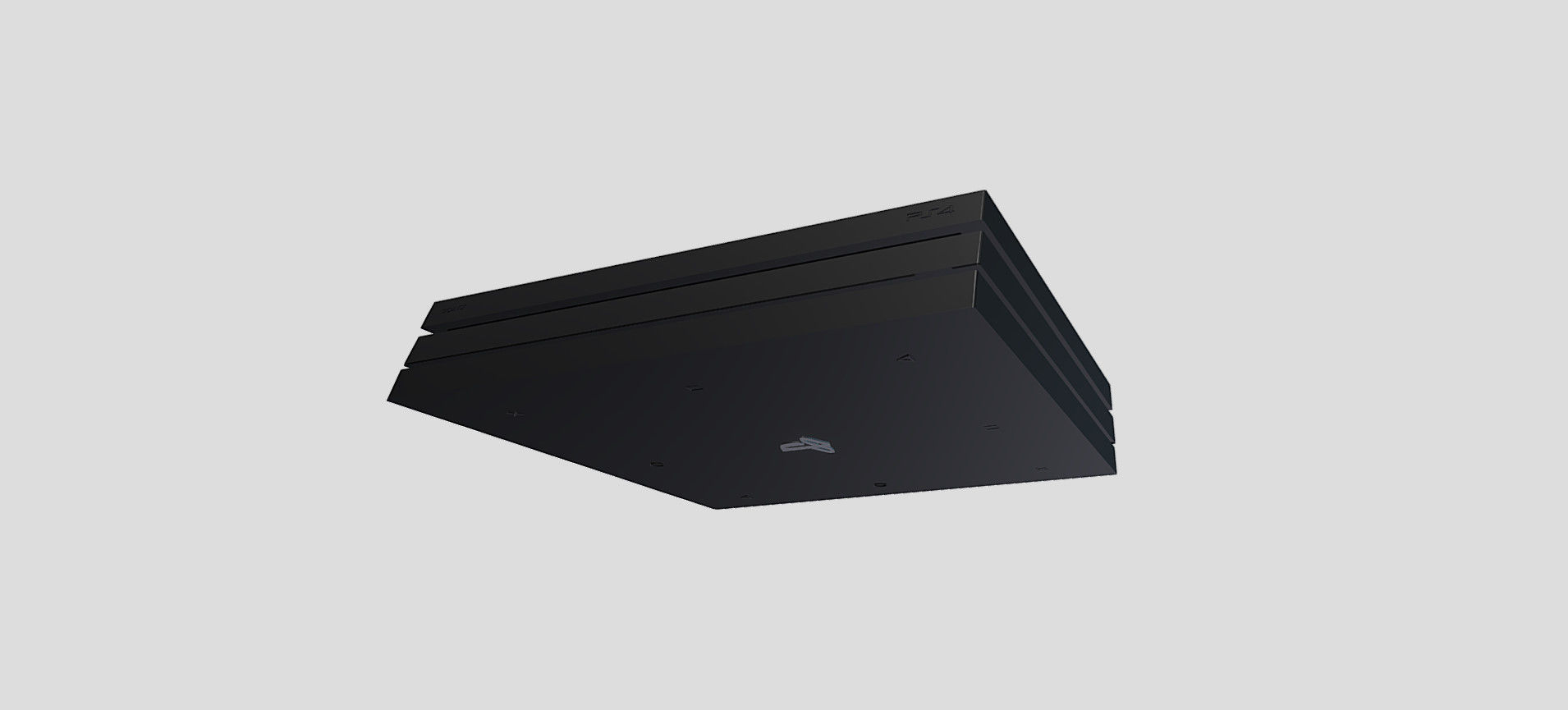 PS4 PRO 3D model_50