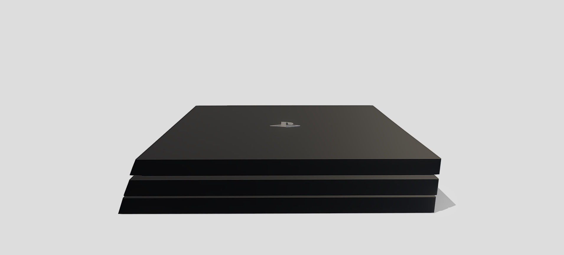 PS4 PRO 3D model_60