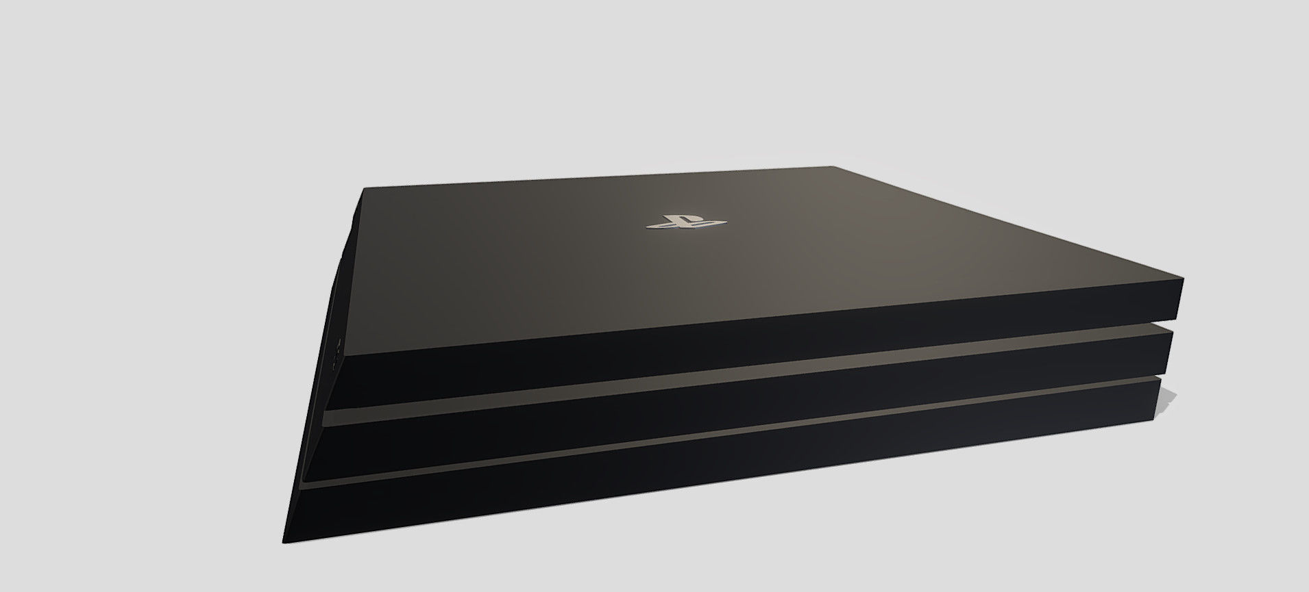 PS4 PRO 3D model_6