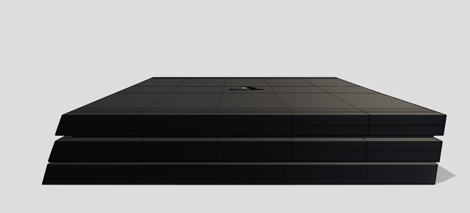PS4 PRO 3D model_80