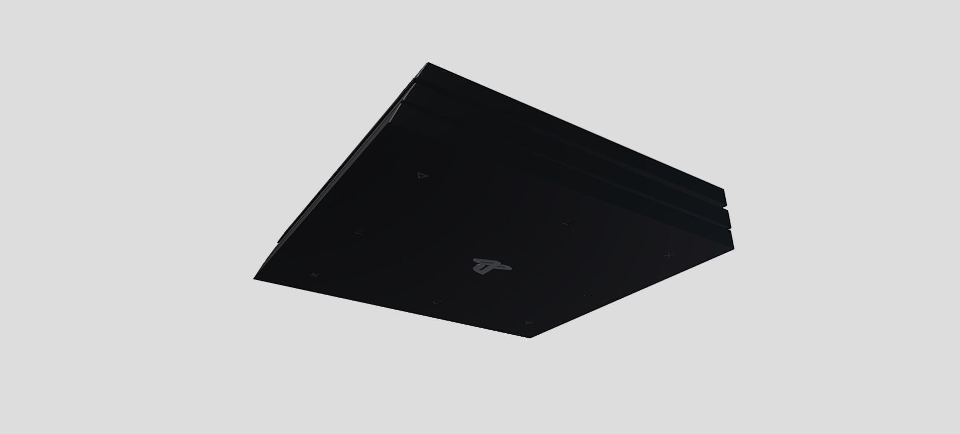PS4 PRO 3D model_51