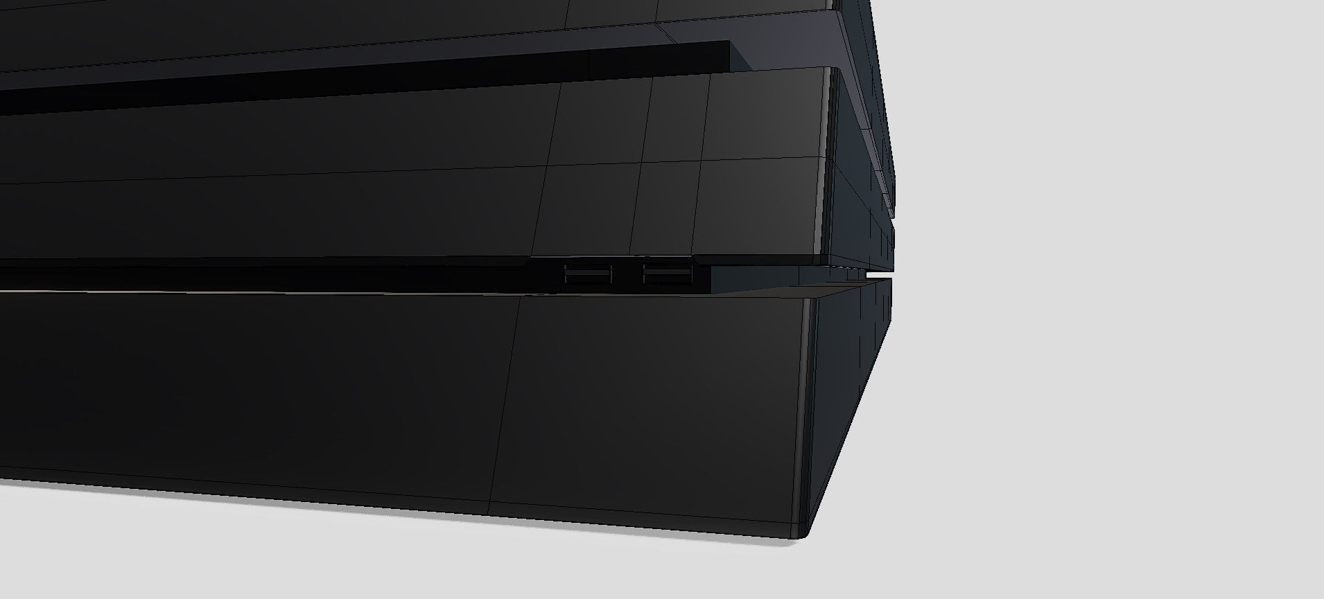 PS4 PRO 3D model_88