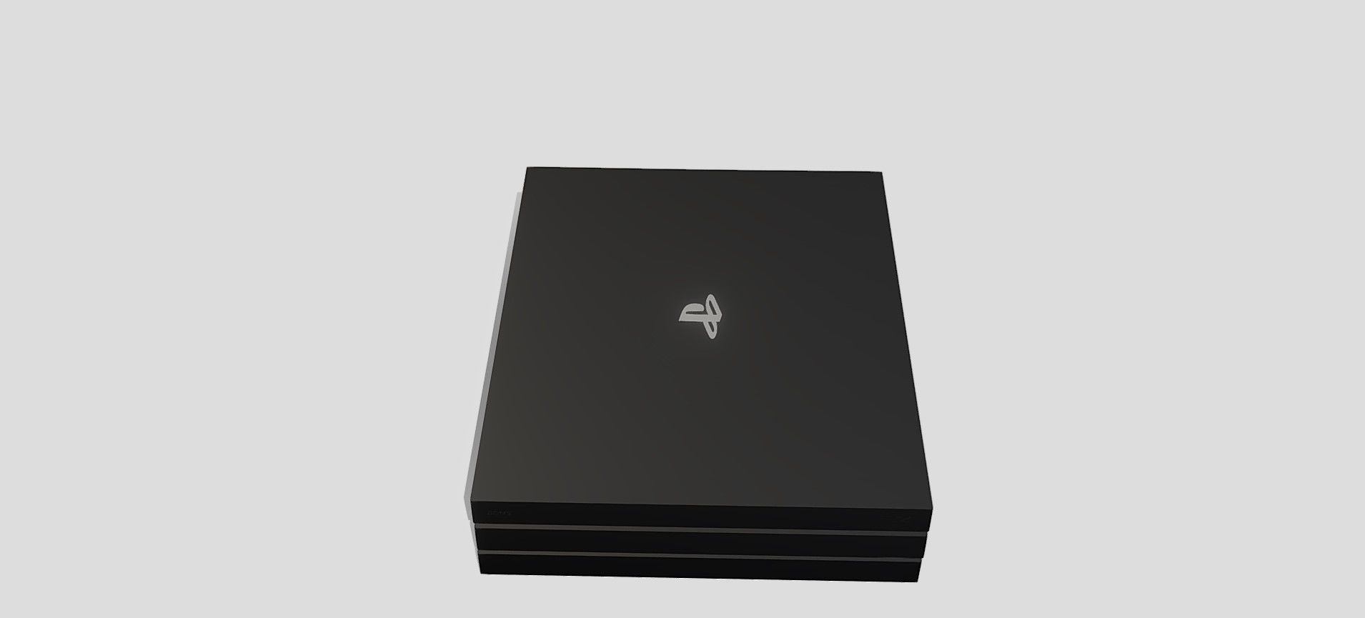 PS4 PRO 3D model_63