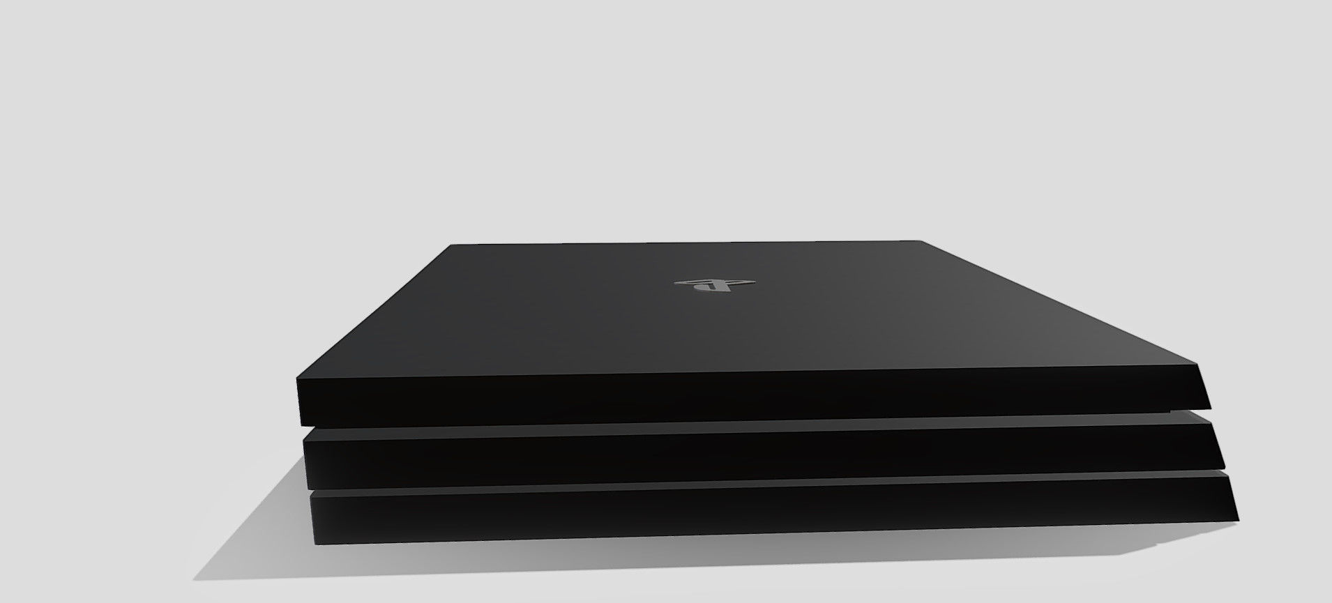 PS4 PRO 3D model_15