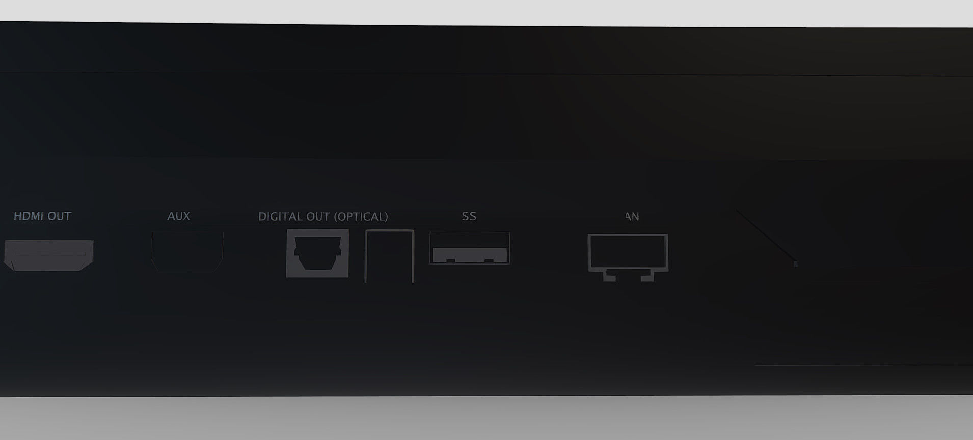 PS4 PRO 3D model_42