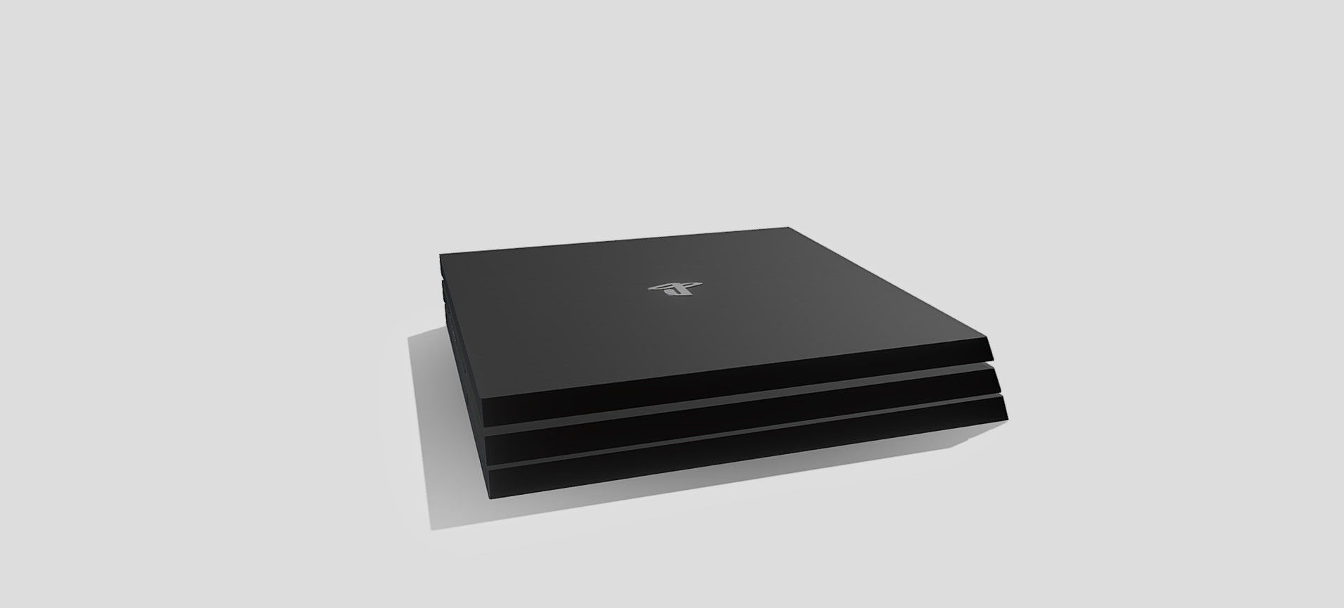 PS4 PRO 3D model_30