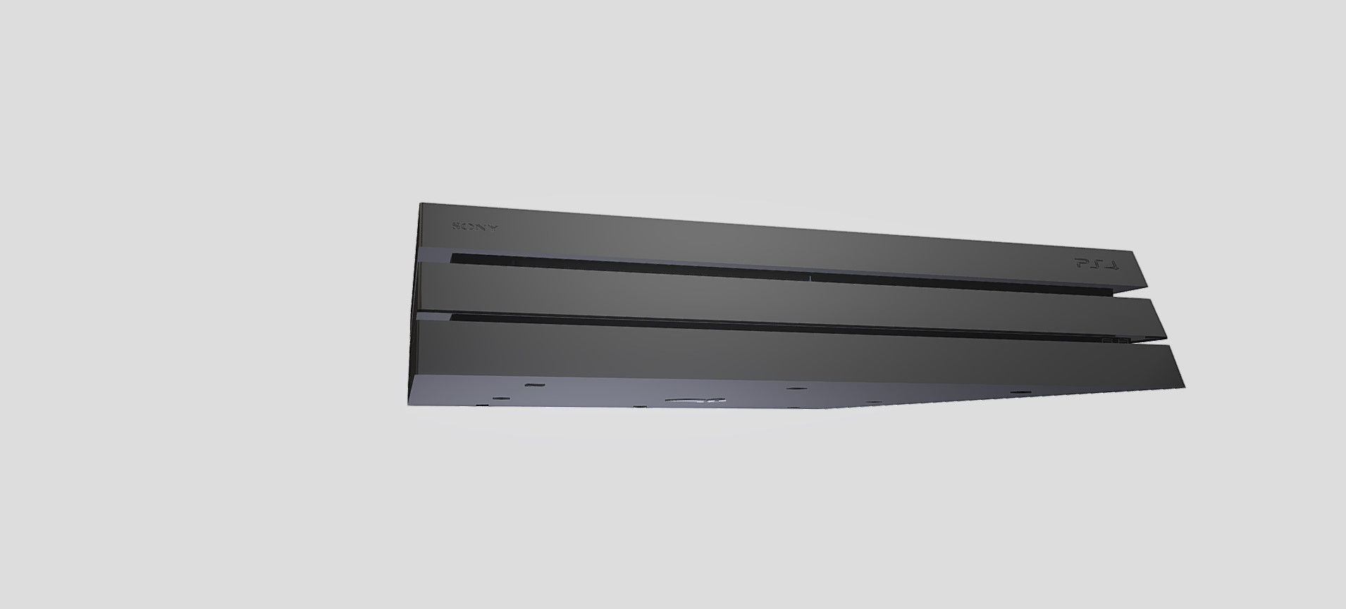 PS4 PRO 3D model_58