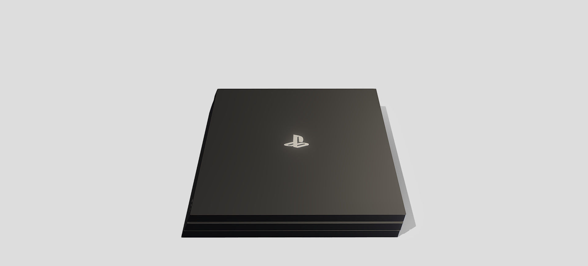 PS4 PRO 3D model_64