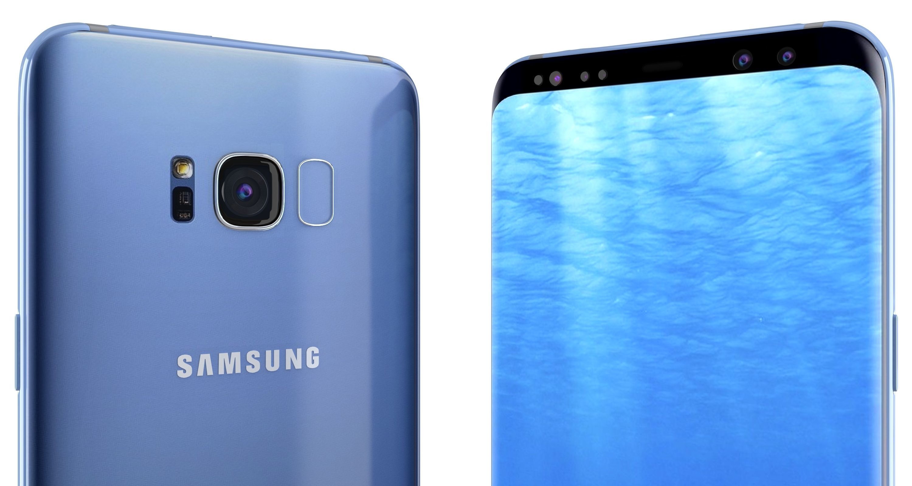 Samsung Galaxy S8 All Colors 3D model_57