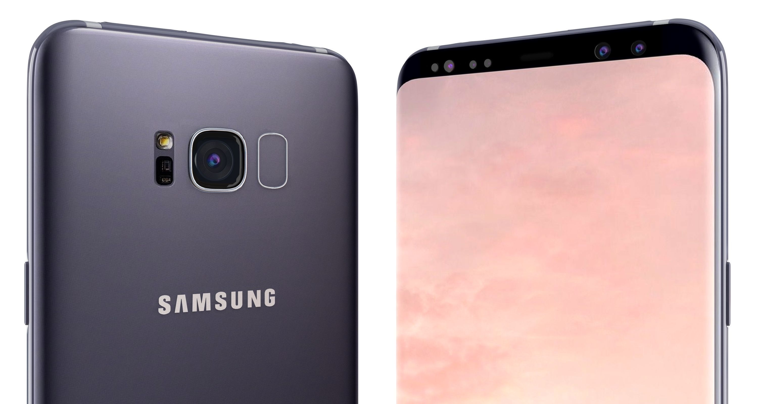 Samsung Galaxy S8 All Colors 3D model_27