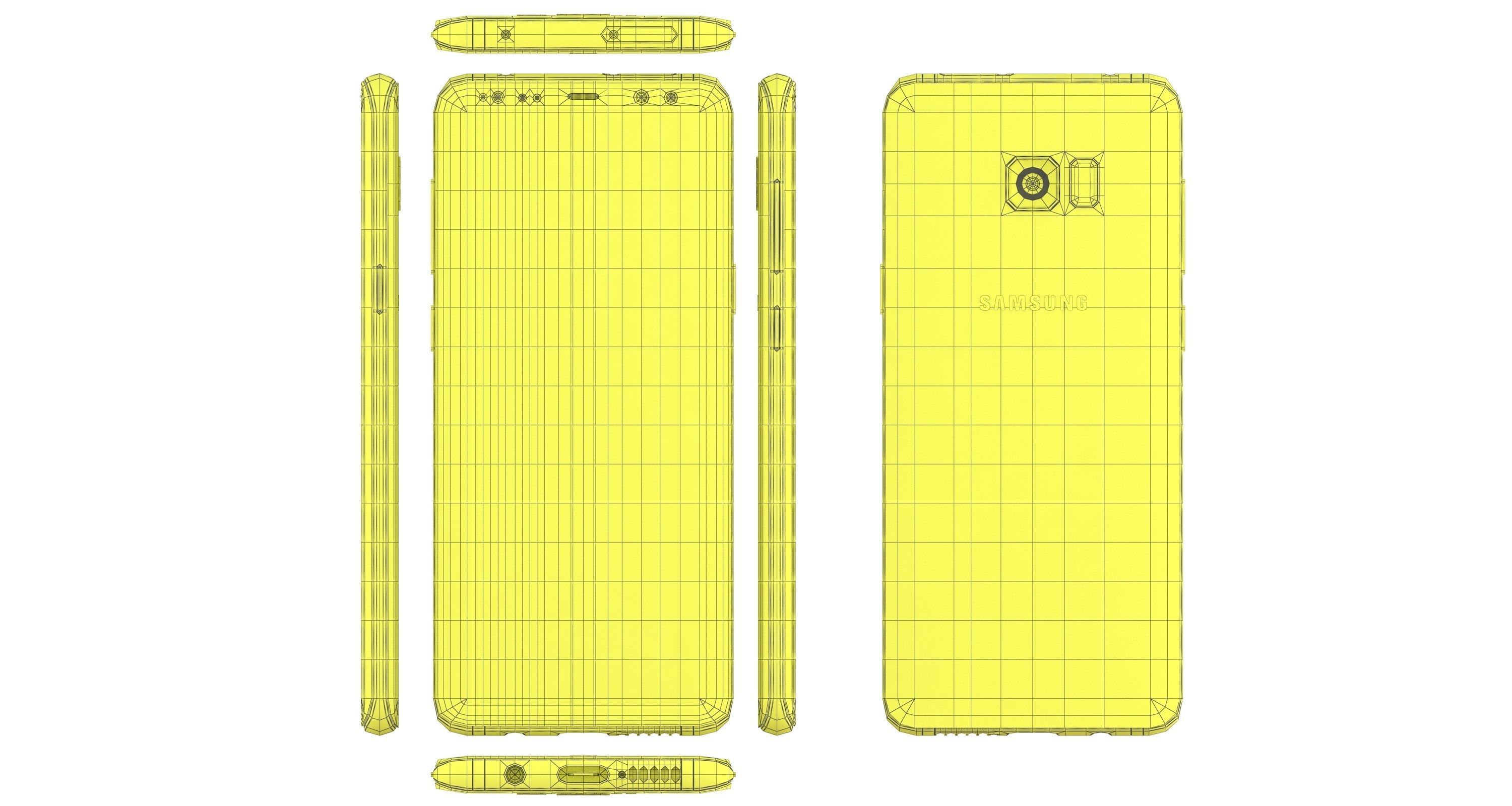 Samsung Galaxy S8 All Colors 3D model_84