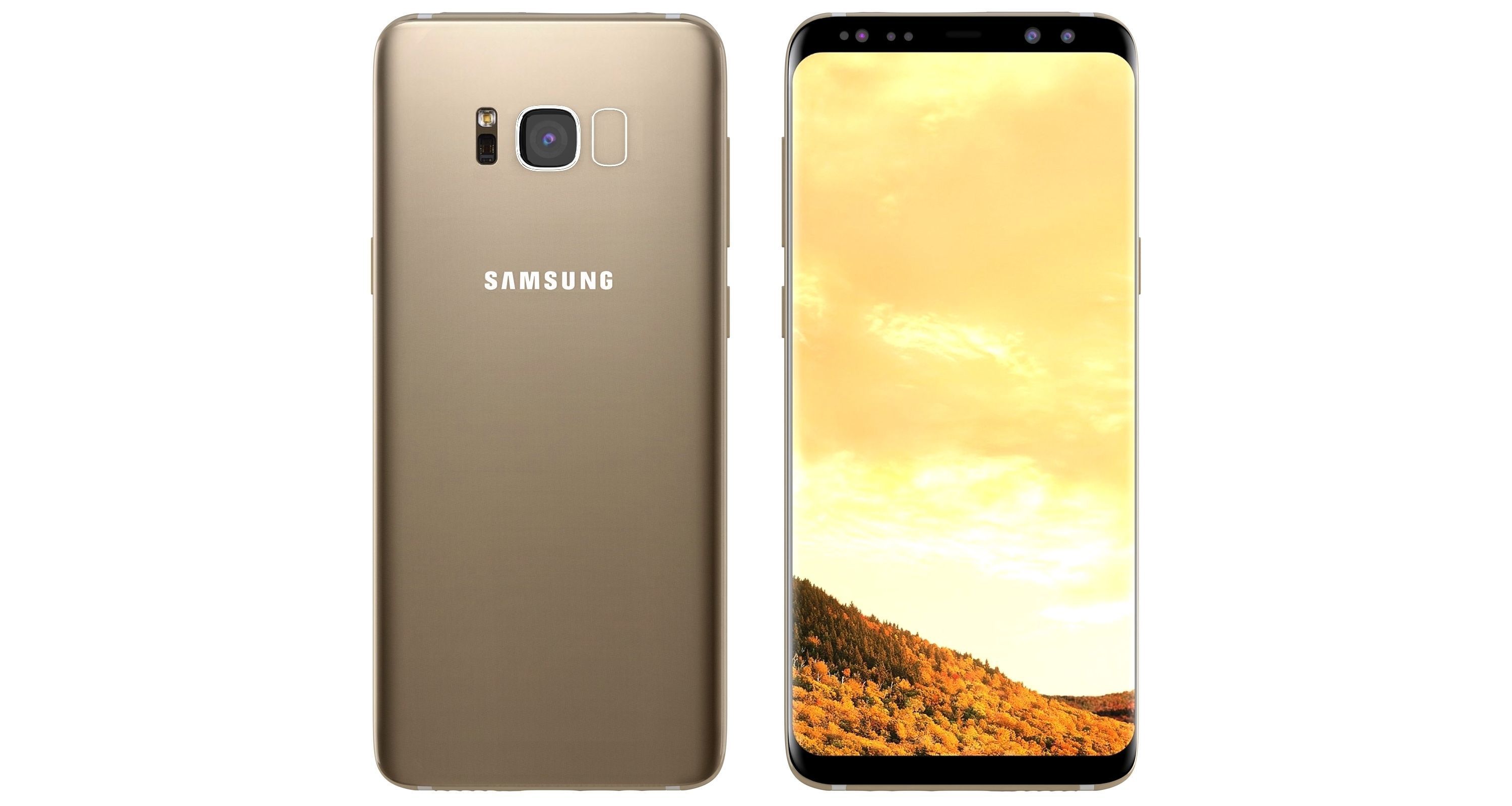 Samsung Galaxy S8 All Colors 3D model_65