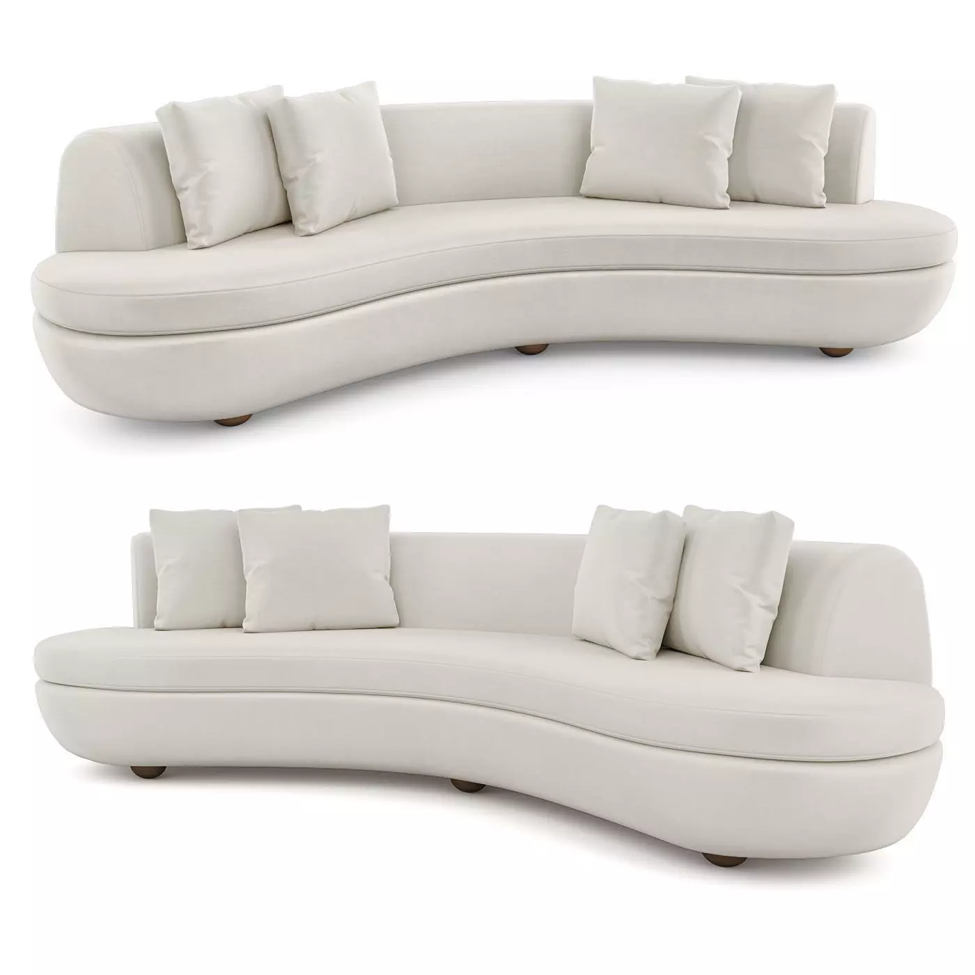 Dmitriy and Co Decca sofa 3D model_0