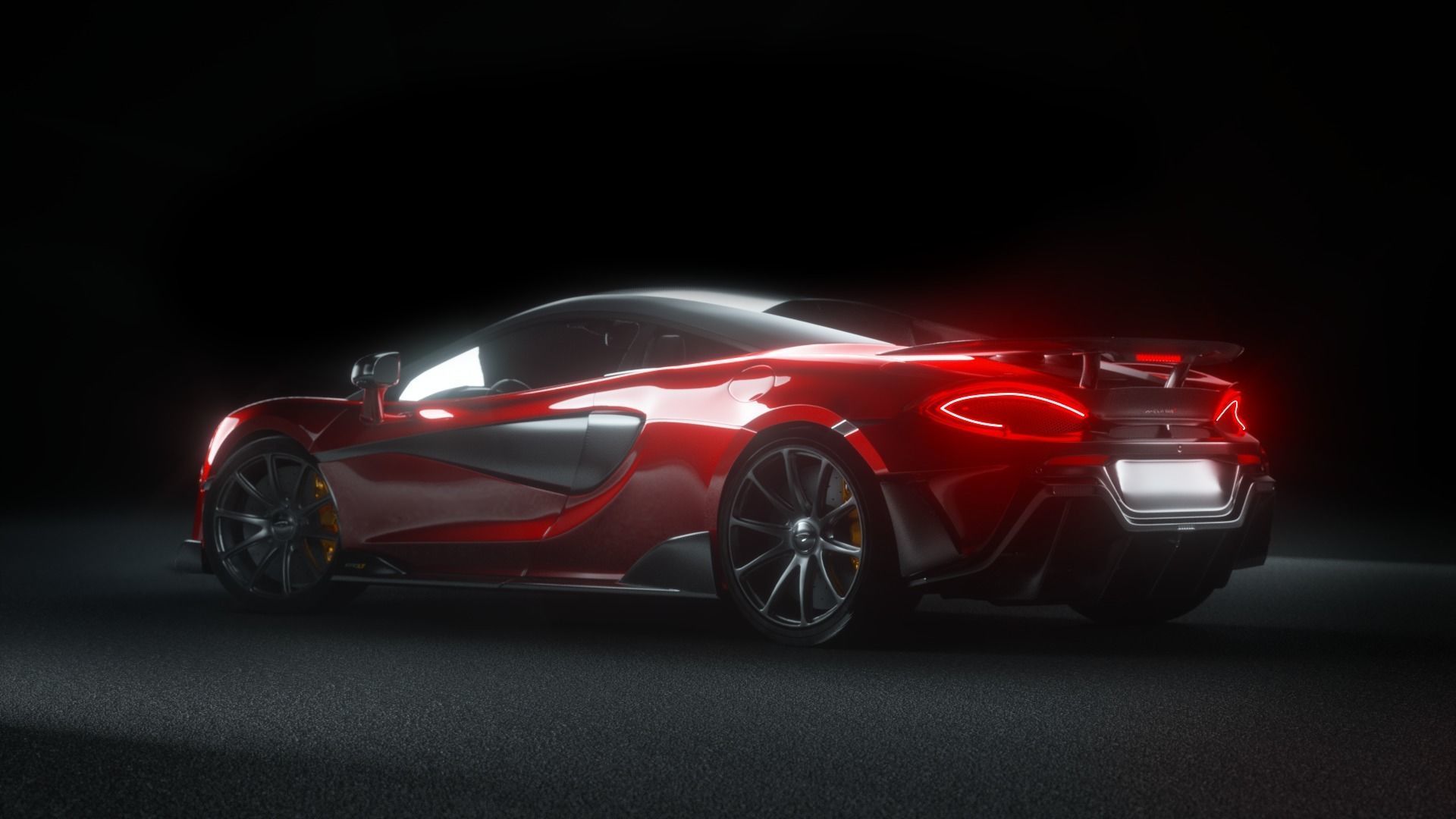 Mclaren 600 LT 3D model_1