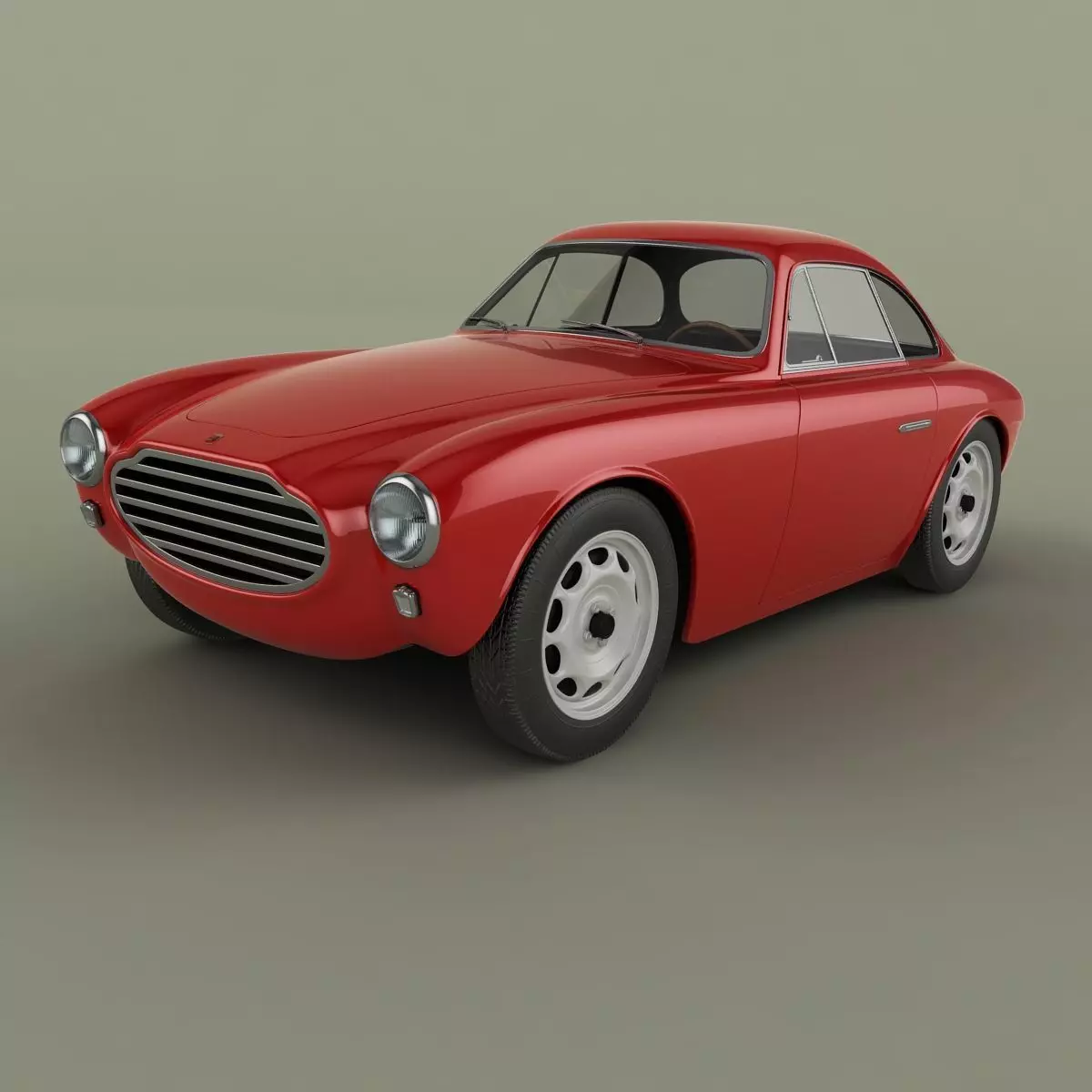 Moretti 750 Gran Sport 3D model