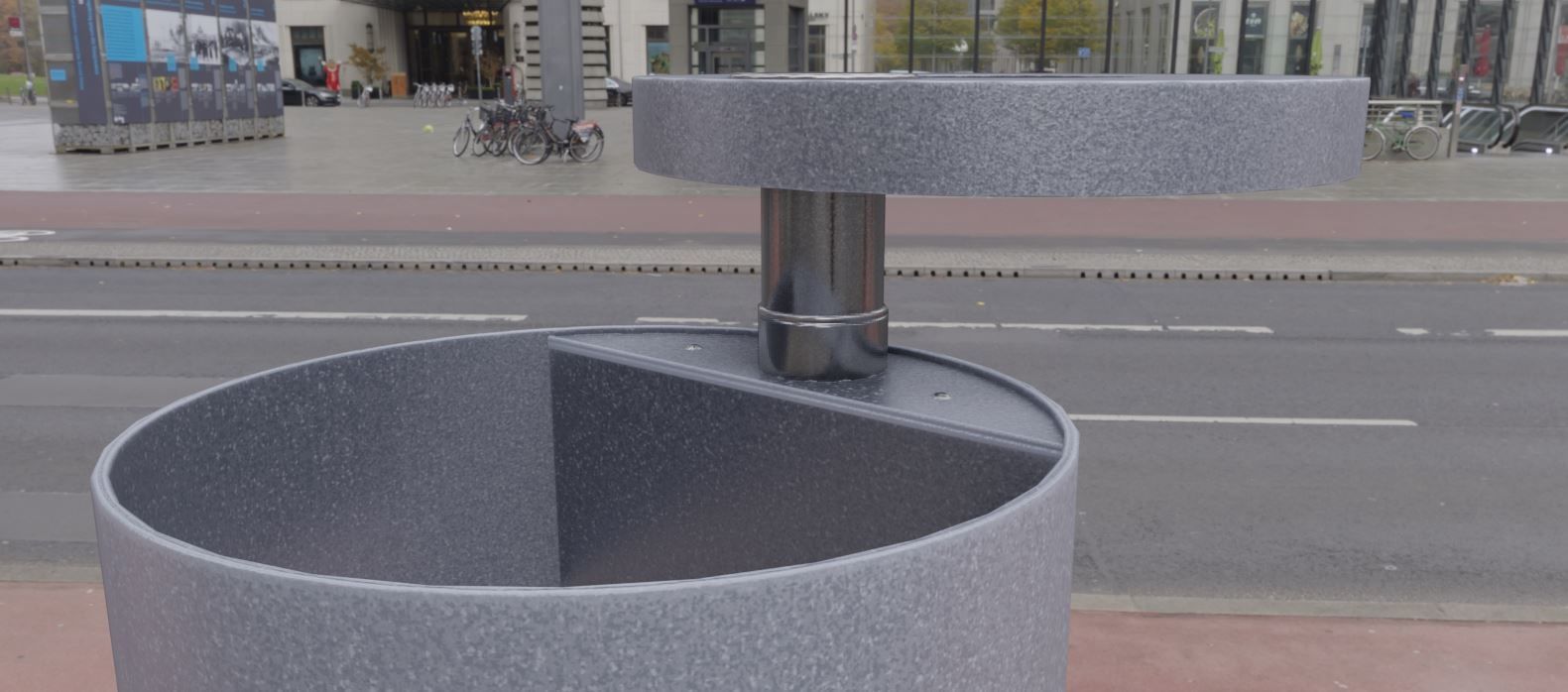 Animated Trash Can Low-Poly Version-1   Low-poly 3D model_4