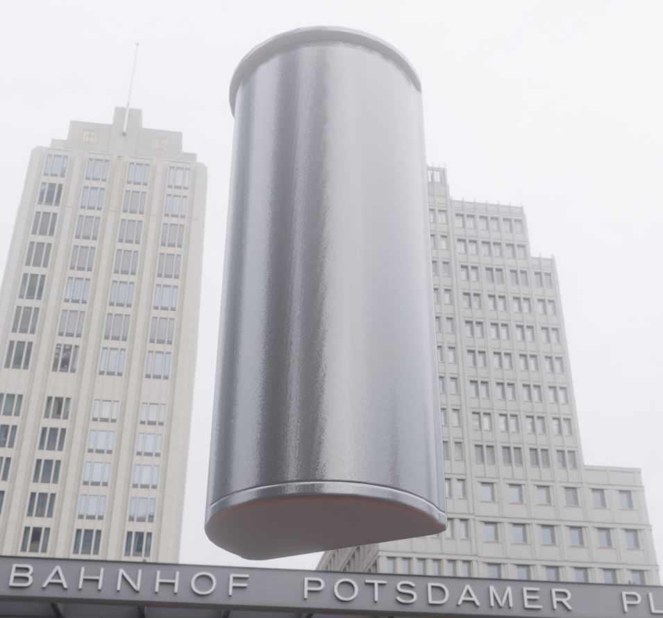 Animated Trash Can Low-Poly Version-1   Low-poly 3D model_8