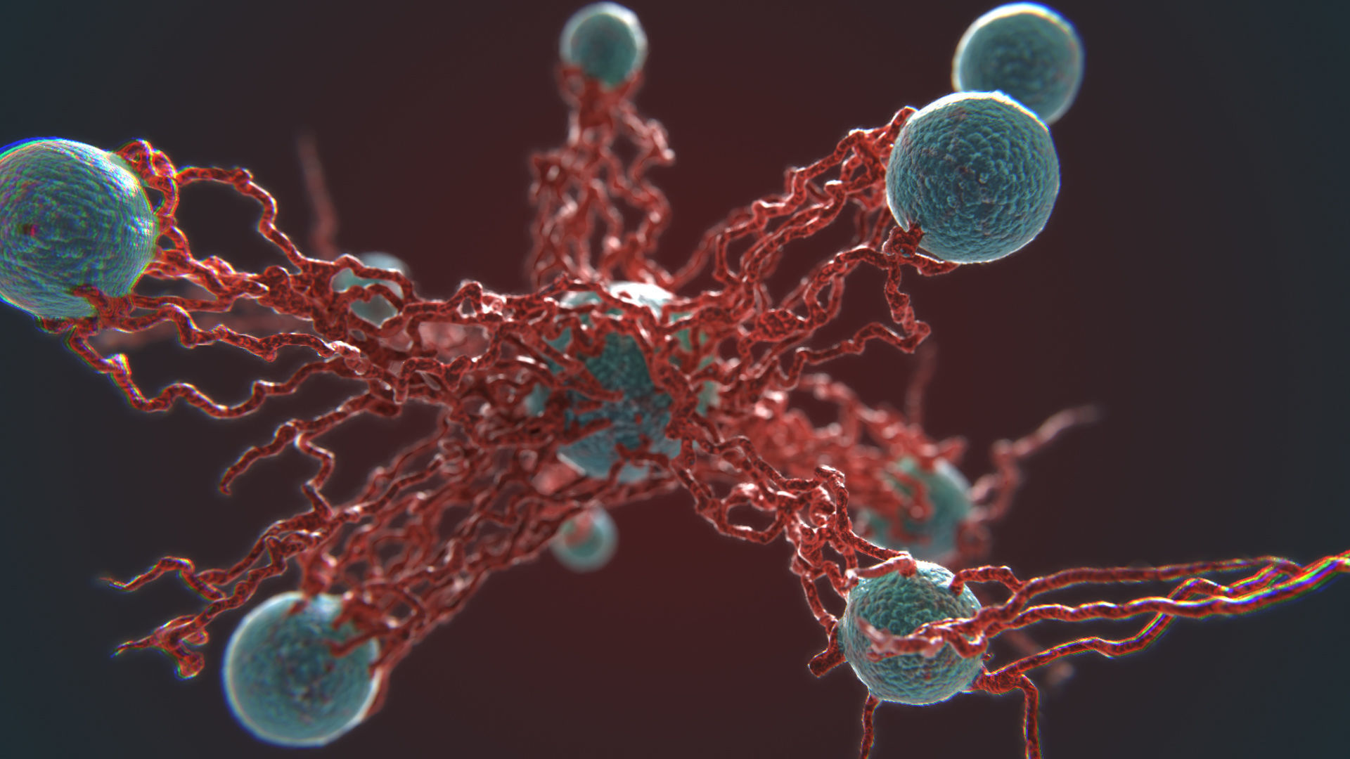 Cancer Growth 4 PBR Low-poly 3D model_5