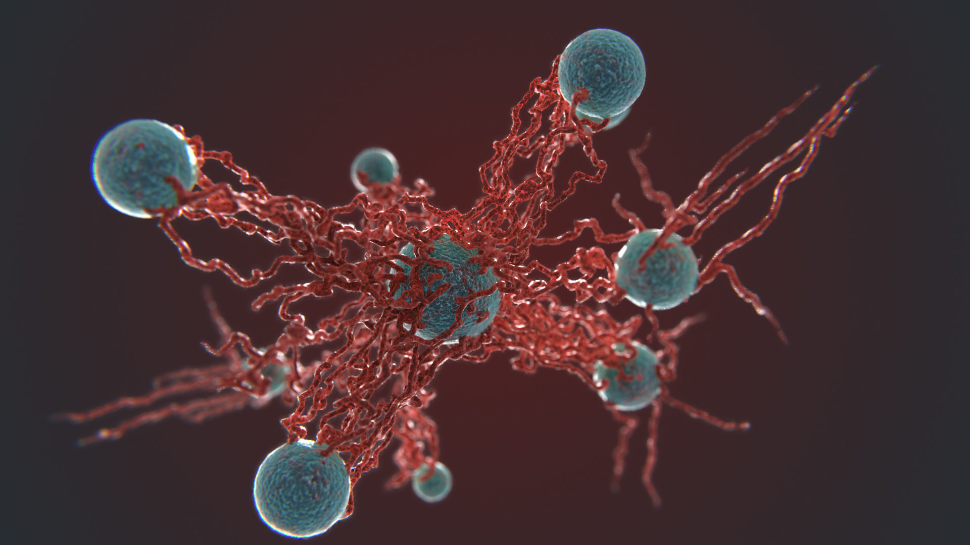 Cancer Growth 4 PBR Low-poly 3D model_8