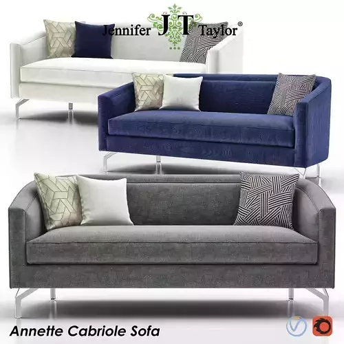 ANNETTE CABRIOLE Sofa