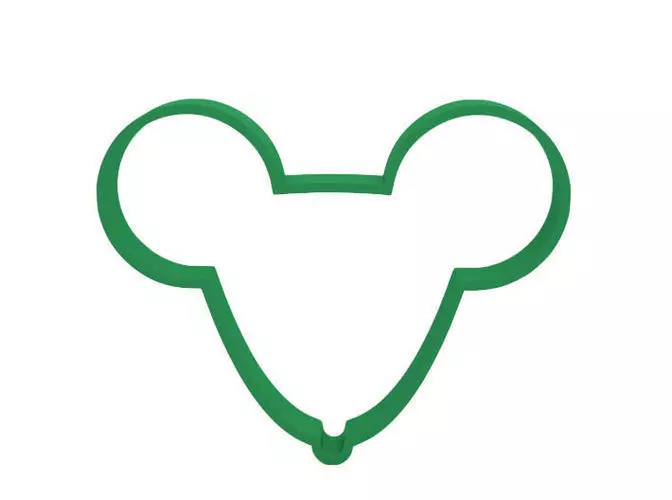 Cookie cutter 3D print model_0