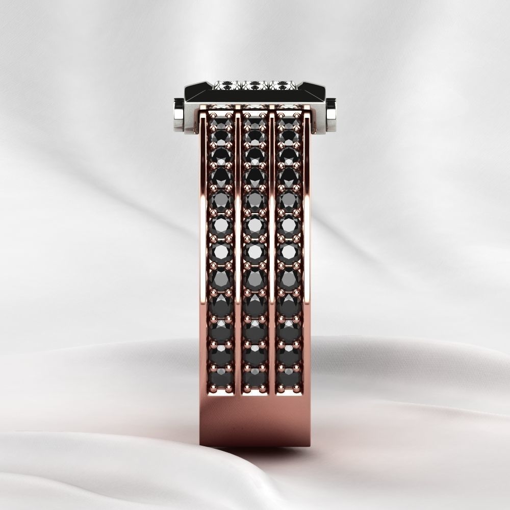 Zancan Style Mens Ring 3D print model_17