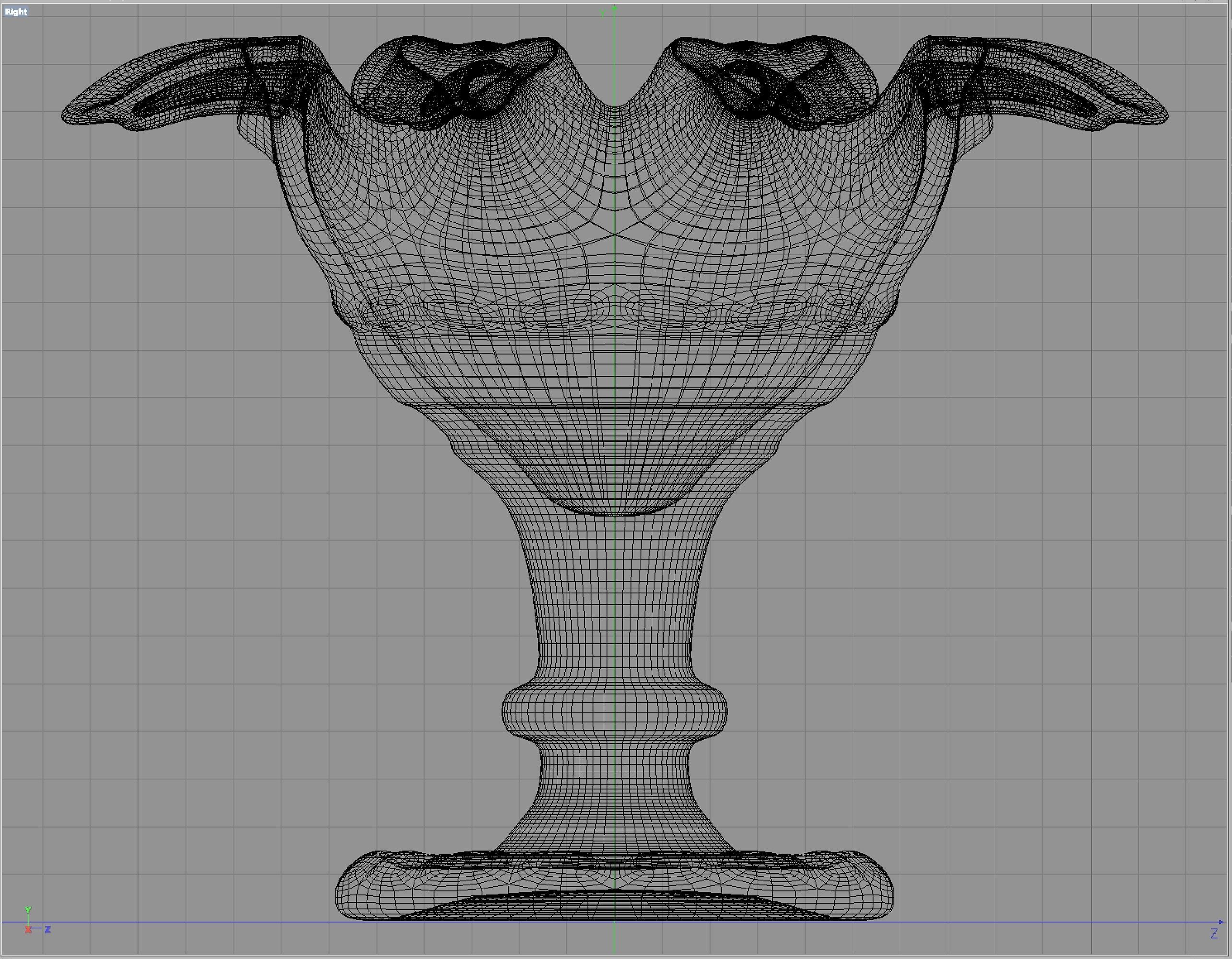 Flowerpot Leaf 1 3D print model_1