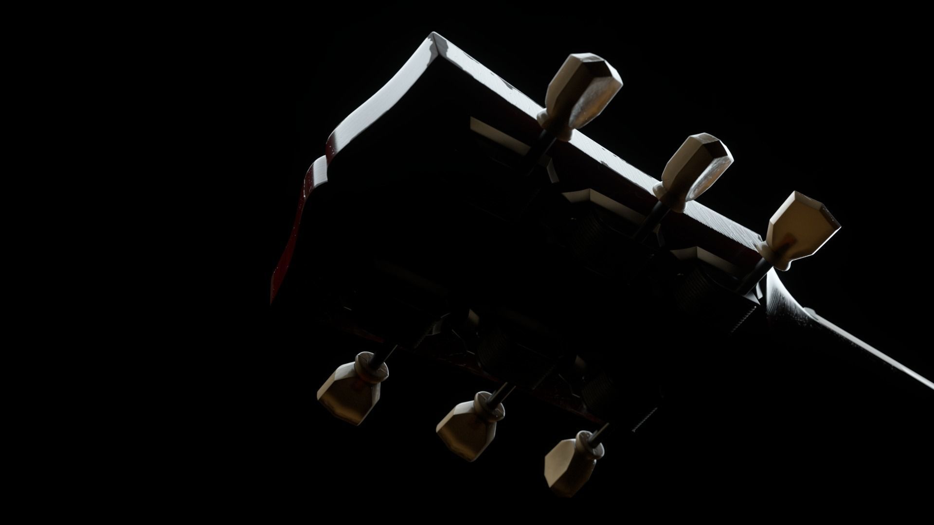 Gibson Les Paul 3D model_2