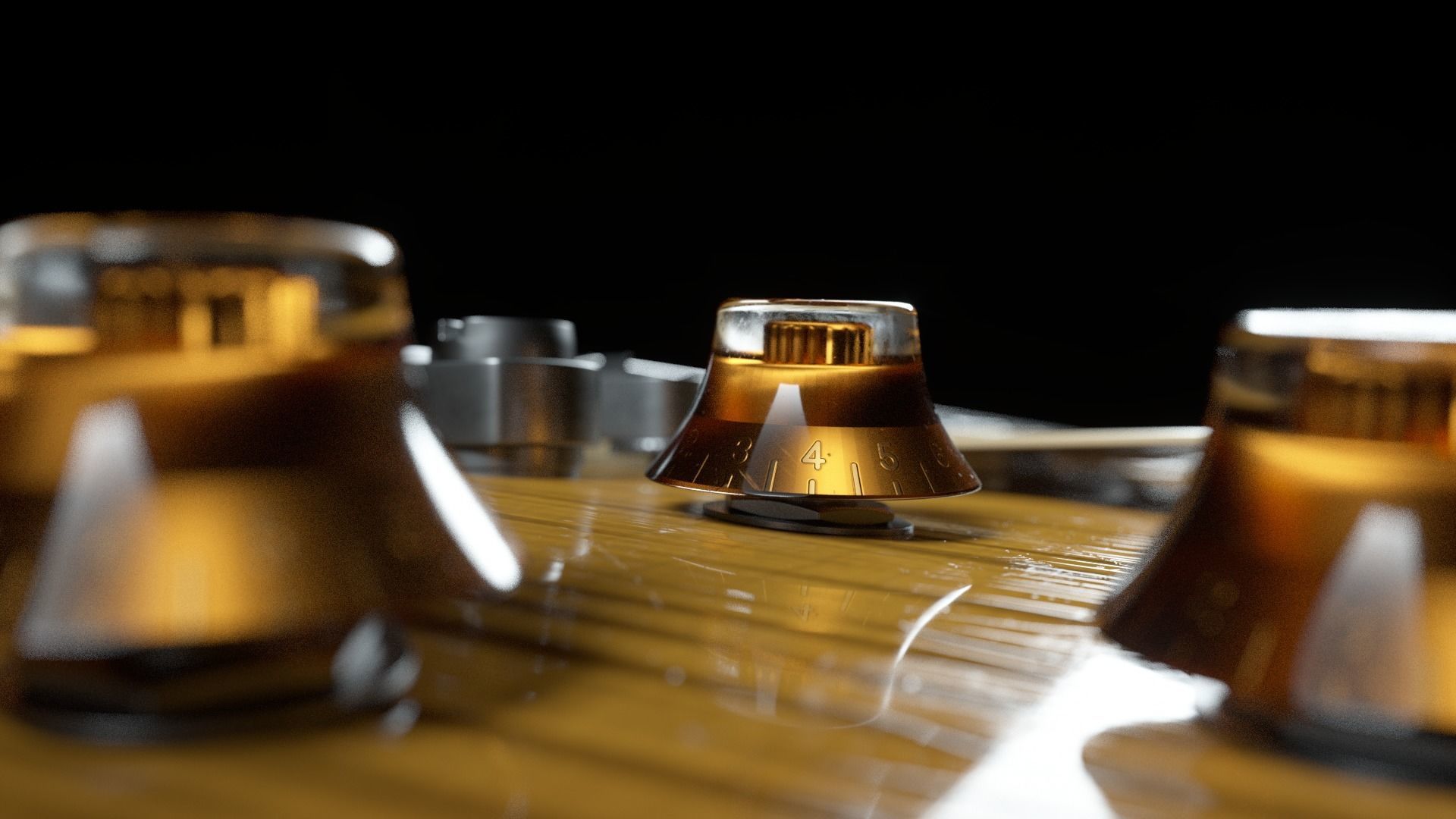 Gibson Les Paul 3D model_4