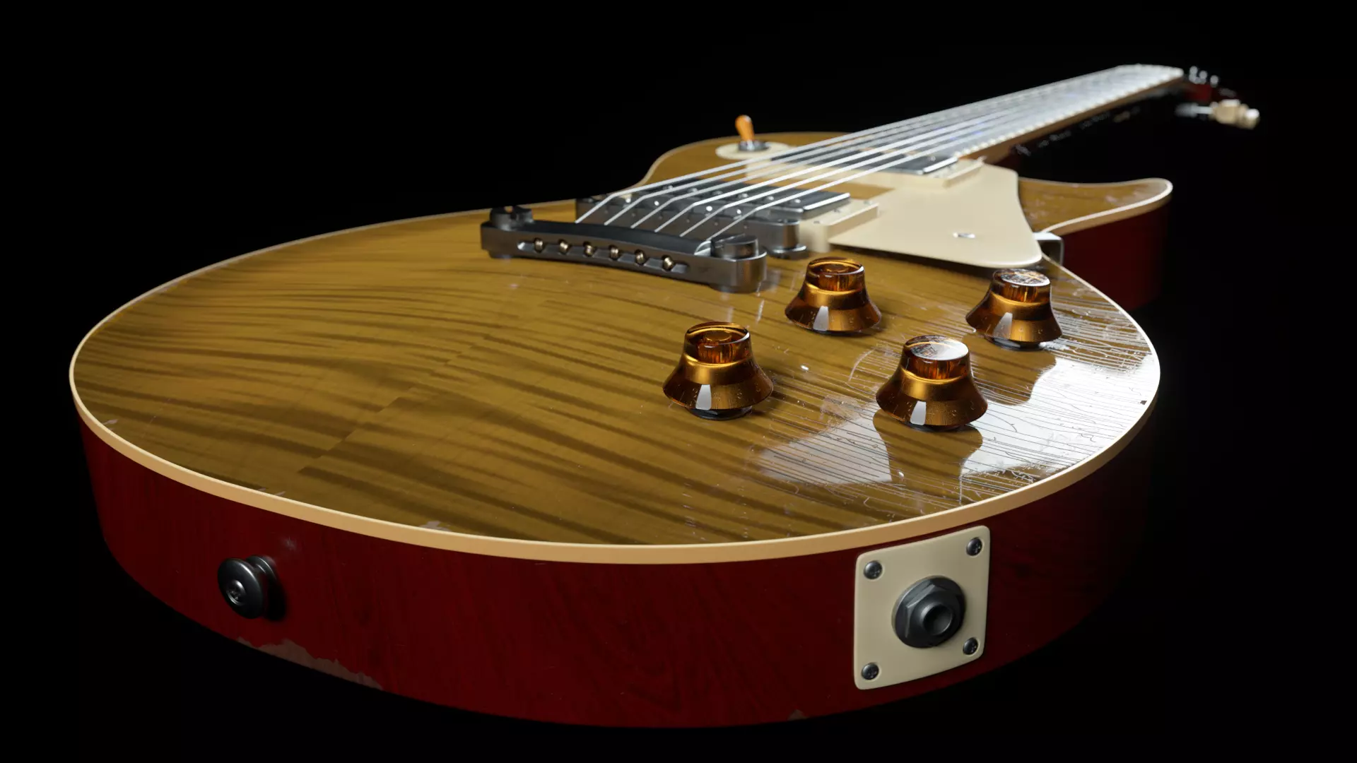 Gibson Les Paul 3D model_0