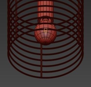 calipco Loft pendant 3D model_1