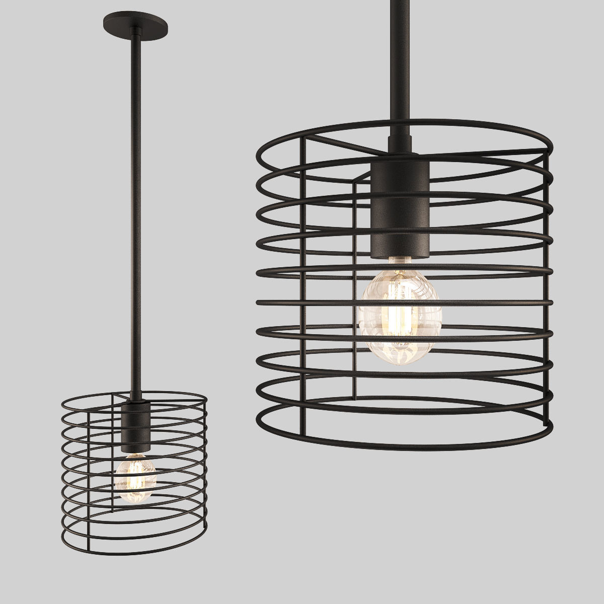 calipco Loft pendant 3D model_5