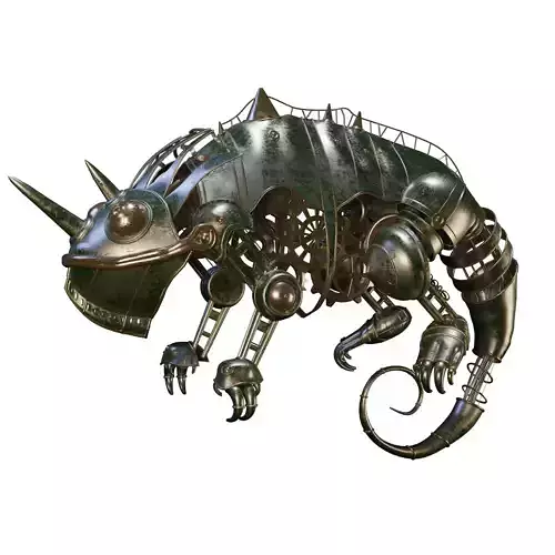 Chameleon steampunk chamelon