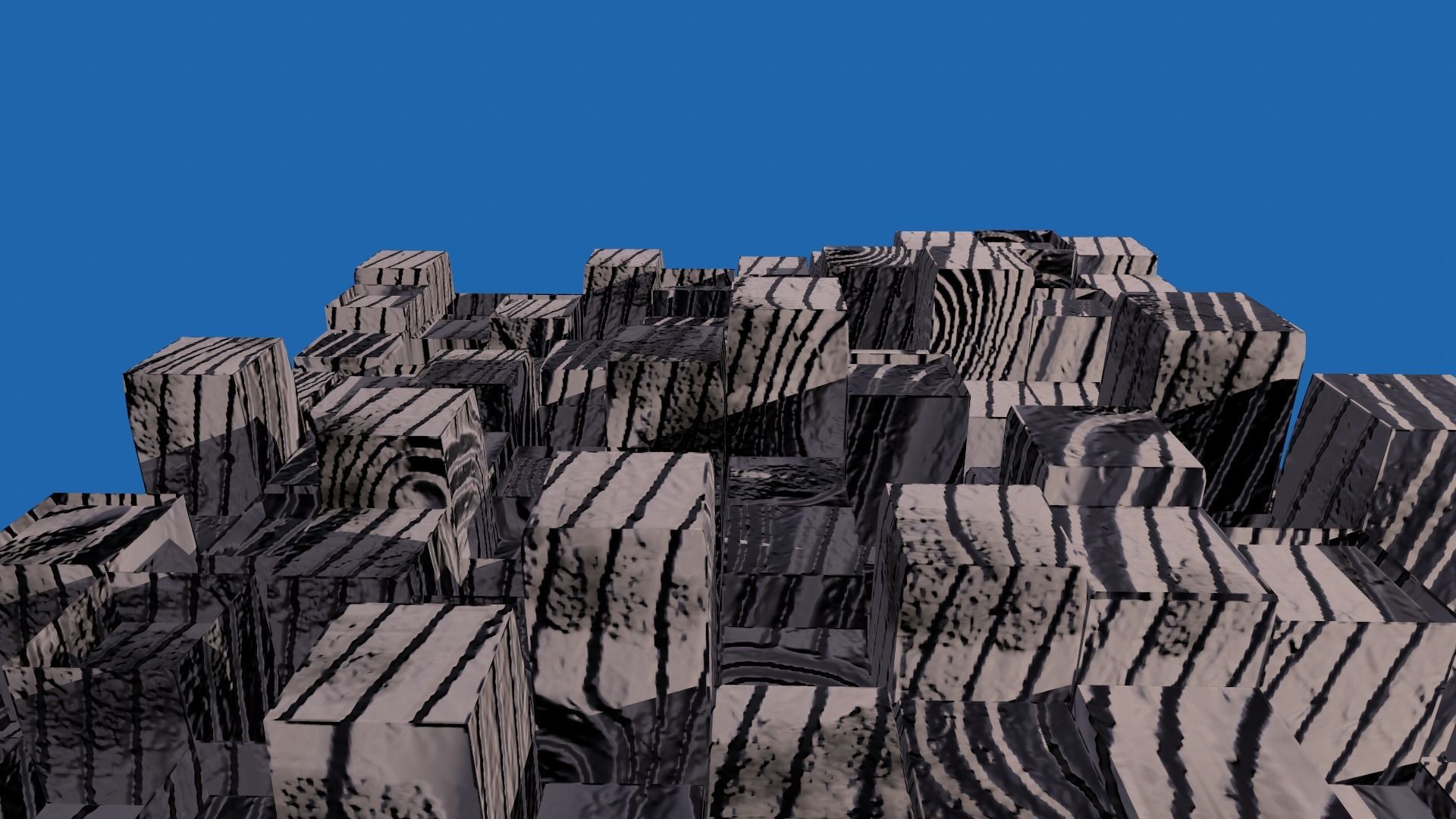 Game Ready Old Building Low-poly 3D model_1