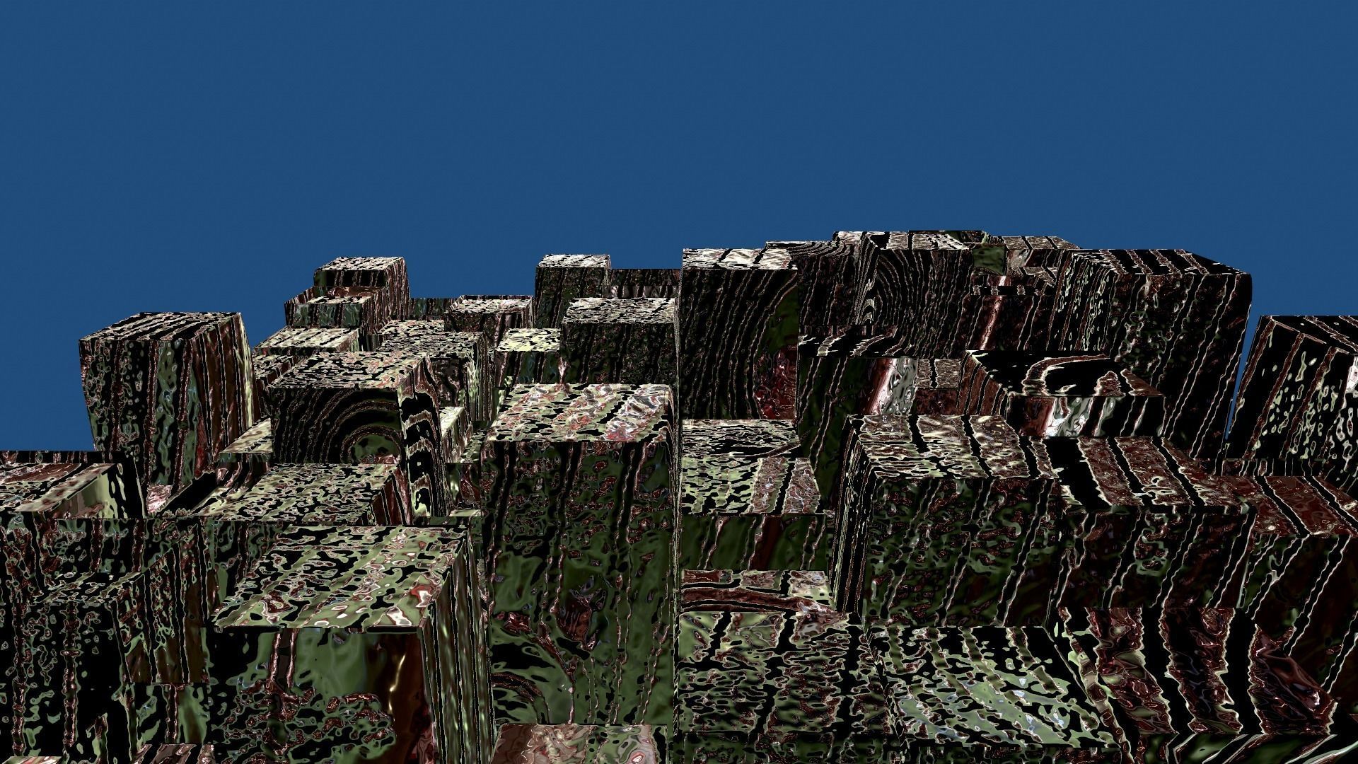 Game Ready Old Building Low-poly 3D model_2