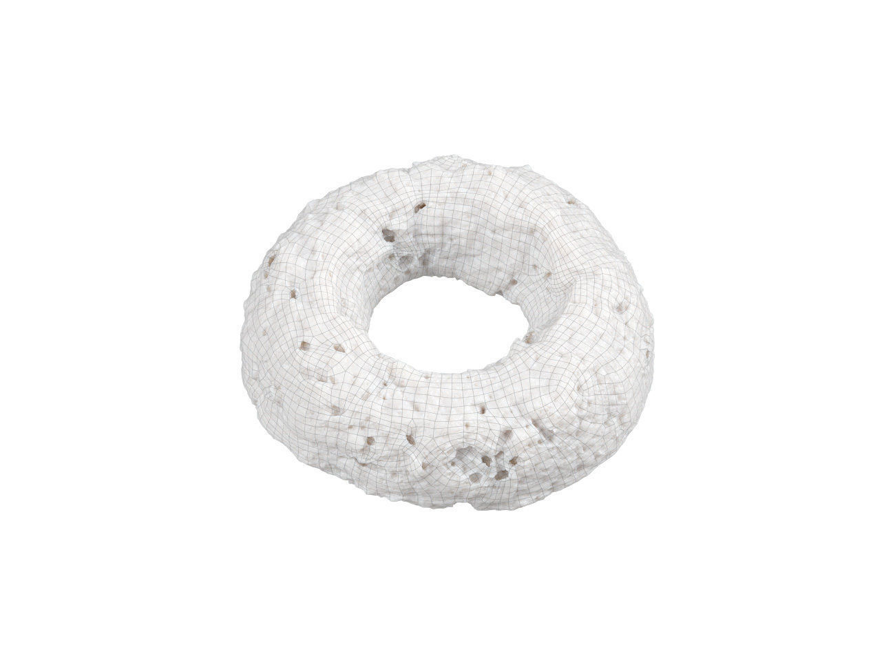 Photorealistic Cereal Loop 3D Scan 3D model_7