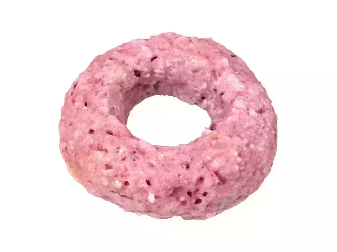 Photorealistic Cereal Loop 3D Scan