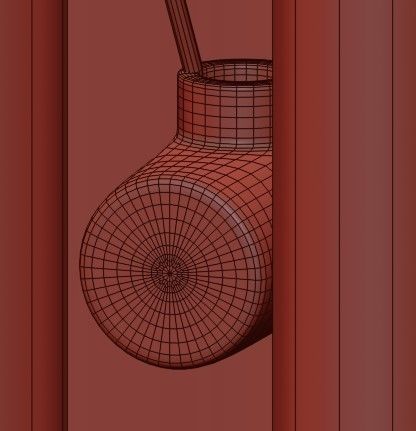 Dallas chandelier 3D model_2