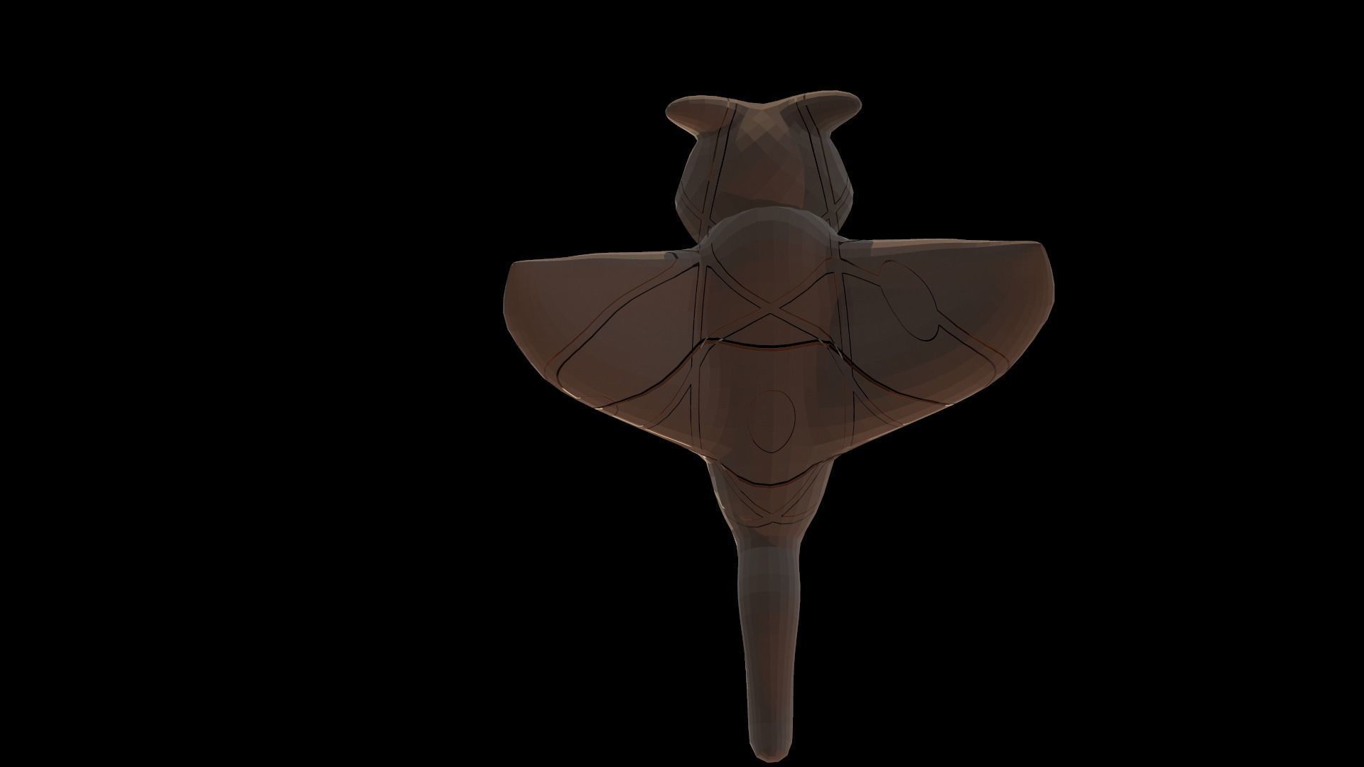 Game Ready Special Creature Low-poly 3D model_2
