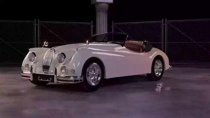 54 Jaguar XK140 2 