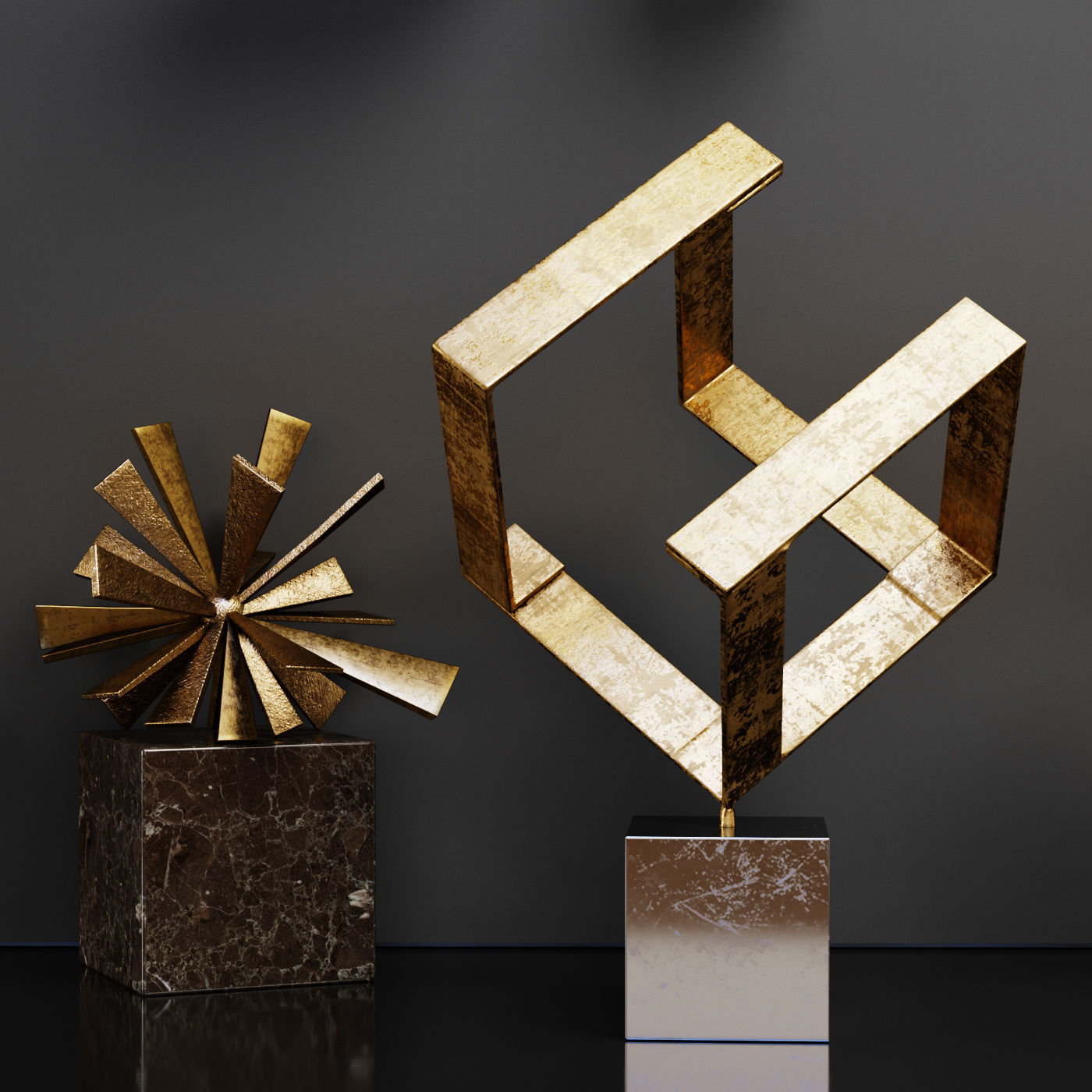 Decor Set 73 3D model_3