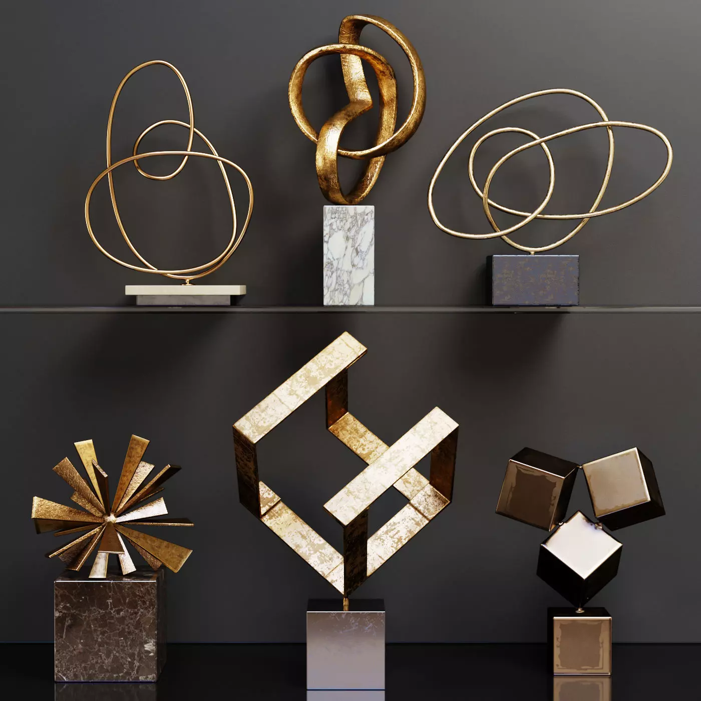 Decor Set 73 3D model_0